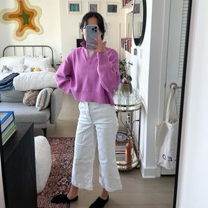 Everlane The Wide Leg Crop Pant